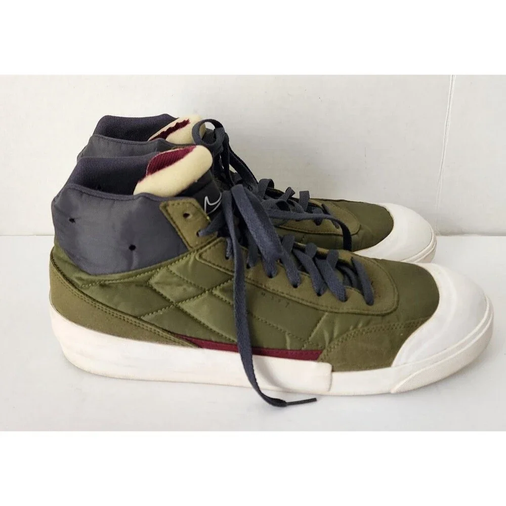 Nike Men's Drop-Type Mid Fashion Sneakers Legion Green Size 11.5